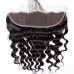 Virgin Hair Loose Deep 13x4 13x6 Transparent Lace Frontal